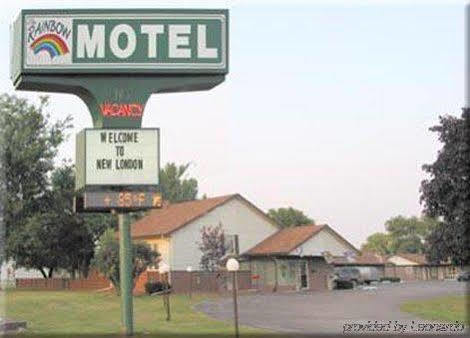 Rainbow Motel New London Exterior photo